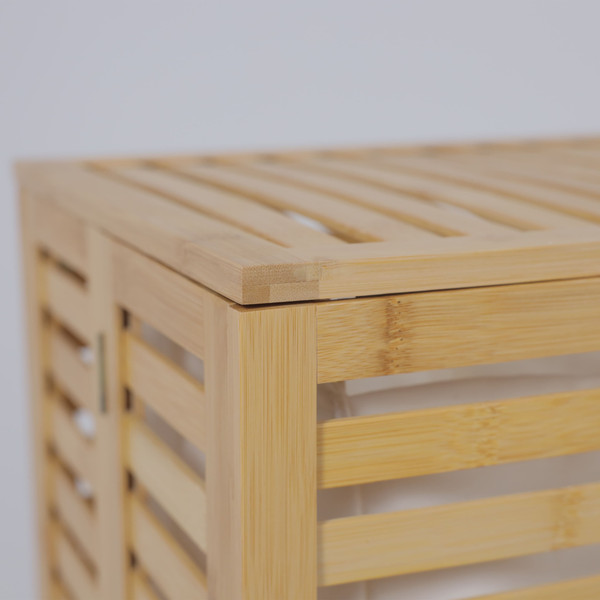 Изображение товара Корзина для белья AksHome Lily 4 (бамбук)