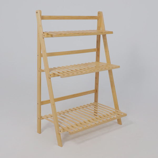 Изображение товара Стойка для цветов AksHome Iris 4 (бамбук)