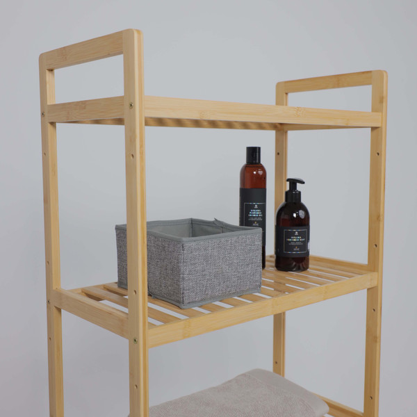 Изображение товара Стеллаж AksHome Violet 3 (бамбук)