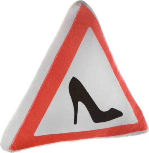 Изображение товара Подушка для автомобиля MATEX Attention Туфелька / 27-539 (красный/белый/черный)