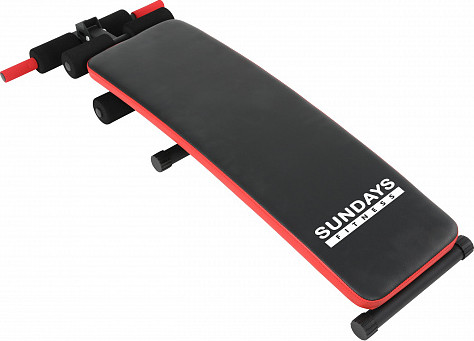 Изображение товара Скамья для пресса Sundays Fitness ES-506 + Набор гантелей IR92052
