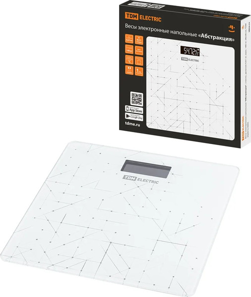 Изображение товара Напольные весы электронные TDM Абстракция SQ4012-0005