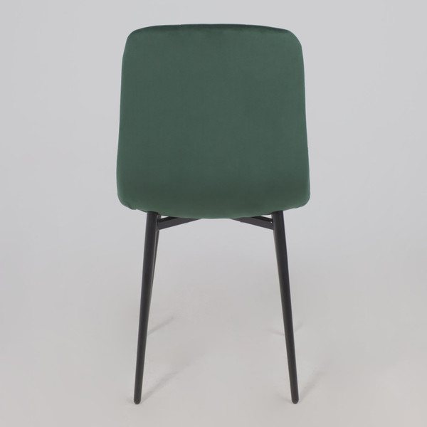 Изображение товара Стул Алвест AV 406-N (зеленый бархат Confetti deep forest/черный)