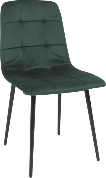 Изображение товара Стул Алвест AV 406-N (зеленый бархат Confetti deep forest/черный)