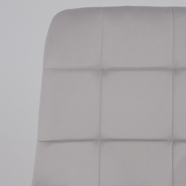 Изображение товара Стул Алвест AV 406-N (светло-серый бархат H-09/черный)