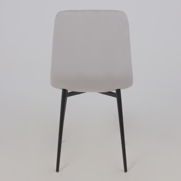 Изображение товара Стул Алвест AV 406-N (светло-серый бархат H-09/черный)