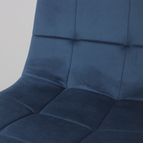 Изображение товара Стул Алвест AV 406-N (синий бархат Confetti deep ocean/черный)