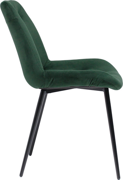 Изображение товара Стул Алвест AV 435 (зеленый бархат Confetti deep forest/черный)