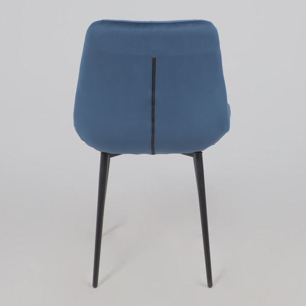 Изображение товара Стул Алвест AV 435 (синий бархат Confetti deep ocean/черный)