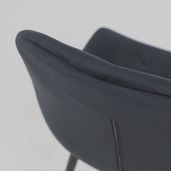 Изображение товара Стул Алвест AV 435 (черный бархат H-75/черный)