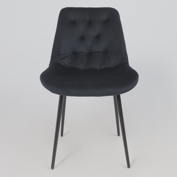 Изображение товара Стул Алвест AV 435 (черный бархат H-75/черный)