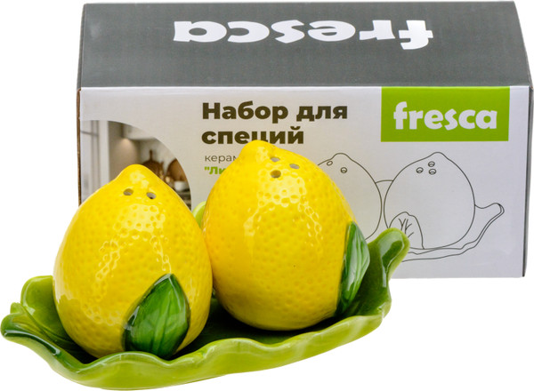 Изображение товара Набор для специй столовый Fresca Лимоны BB102163