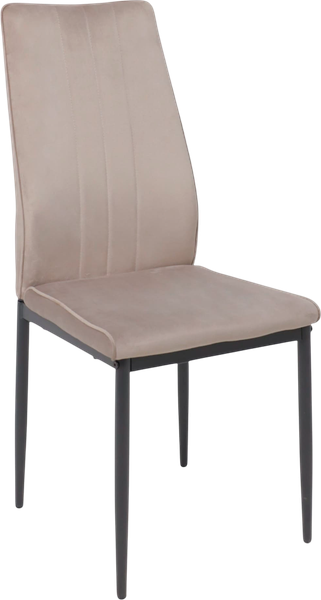 Изображение товара Стул AksHome Oreo (серо-бежевый велюр HLR-9/черный)
