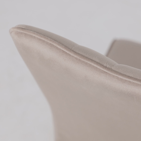 Изображение товара Стул AksHome Oreo (серо-бежевый велюр HLR-9/черный)