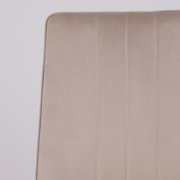 Изображение товара Стул AksHome Oreo (серо-бежевый велюр HLR-9/черный)