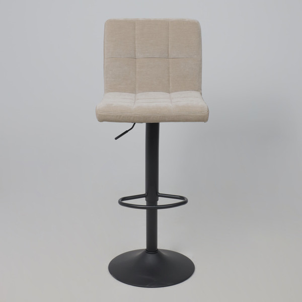 Изображение товара Стул барный AksHome Logos (бежевый шенилл Ote Canna 170/черный)