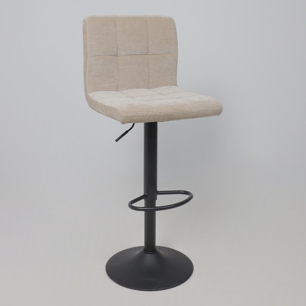 Изображение товара Стул барный AksHome Logos (бежевый шенилл Ote Canna 170/черный)
