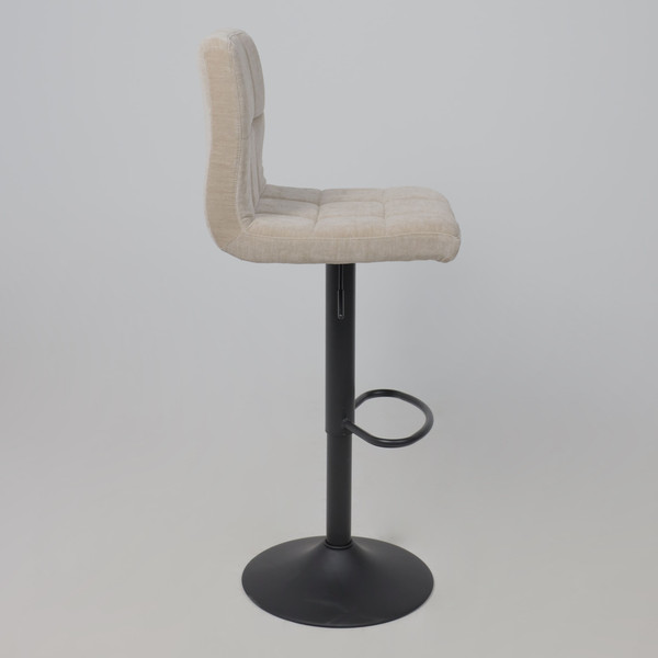 Изображение товара Стул барный AksHome Logos (бежевый шенилл Ote Canna 170/черный)