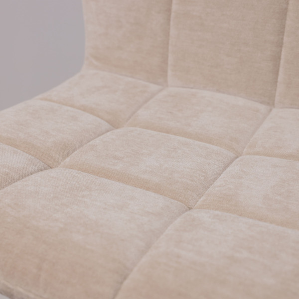 Изображение товара Стул барный AksHome Logos (бежевый шенилл Ote Canna 170/черный)