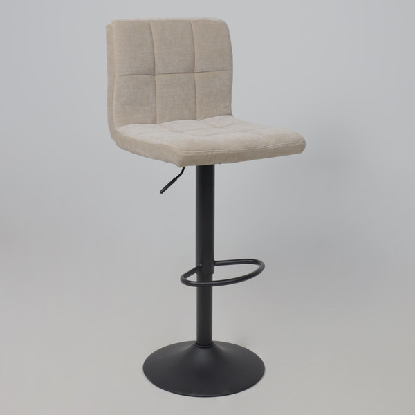 Изображение товара Стул барный AksHome Logos (бежевый шенилл Ote Canna 170/черный)