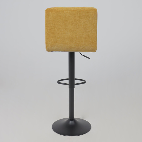 Изображение товара Стул барный AksHome Logos (горчичный шенилл Ote Canna 273/черный)