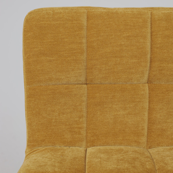 Изображение товара Стул барный AksHome Logos (горчичный шенилл Ote Canna 273/черный)