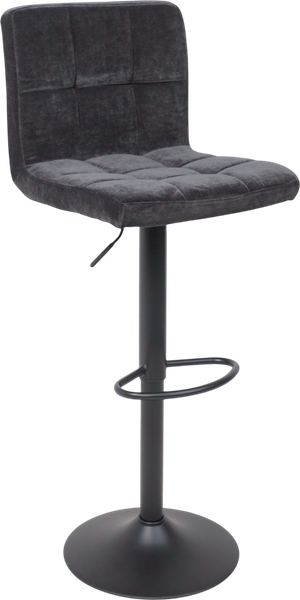 Изображение товара Стул барный AksHome Logos (черный шенилл Ote Canna 460/черный)