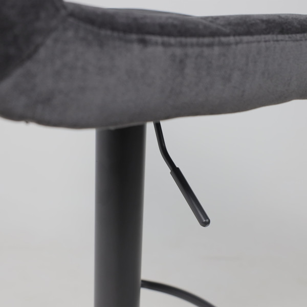 Изображение товара Стул барный AksHome Logos (черный шенилл Ote Canna 460/черный)