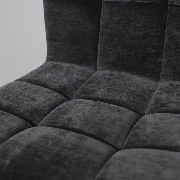 Изображение товара Стул барный AksHome Logos (черный шенилл Ote Canna 460/черный)