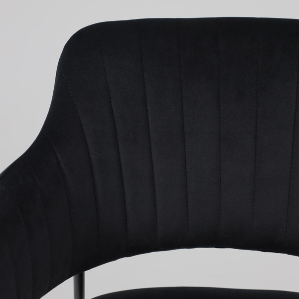 Изображение товара Стул Аврора Кавала (черный Эстель 24/черный матовый)