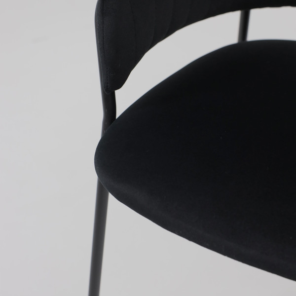 Изображение товара Стул Аврора Кавала (черный Эстель 24/черный матовый)