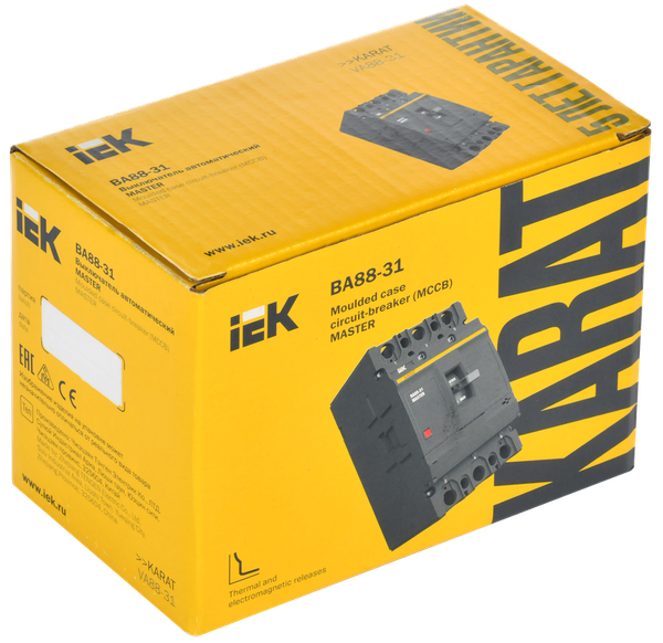 Изображение товара Выключатель автоматический IEK ВА88-31 3Р 25А 25кА / SVA00-3-0025-02