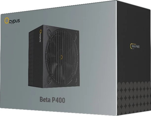 Изображение товара Блок питания для компьютера Ocypus Beta P400 BK 400W (Beta-P400-N1HDBK024X-EU)