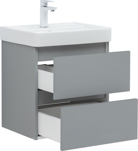 Изображение товара Тумба под умывальник Aquanet Вега 2.0 50 / 337958 (мисти грин)