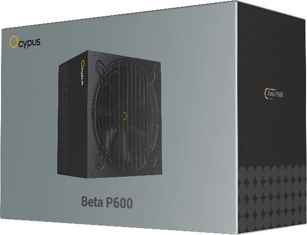 Изображение товара Блок питания для компьютера Ocypus Beta P600 BK 600W (Beta-P600-N1HDBK024X-EU)