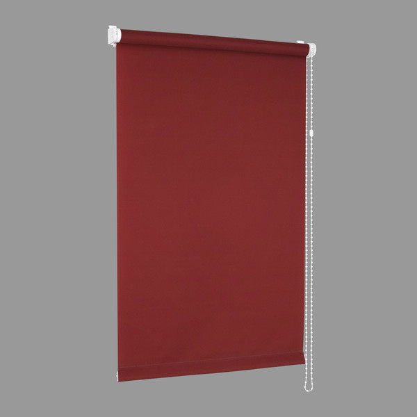 Изображение товара Рулонная штора Delfa Сантайм Уни СРШ-03Д151 (140x170, марсала)