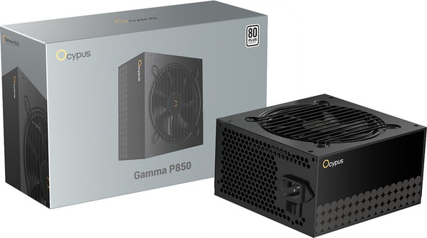 Изображение товара Блок питания для компьютера Ocypus Gamma P850 BK 850W (Gamma-P850-W1HDBK024X-EU)