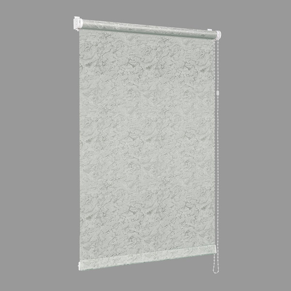 Изображение товара Рулонная штора Delfa Сантайм Жаккард Венеция СРШ-03Д 29507 (150x170, серый)