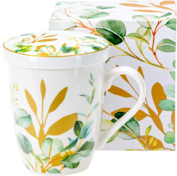 Изображение товара Кружка Белбогемия BB102388 / 109541 (с крышкой и ситом)