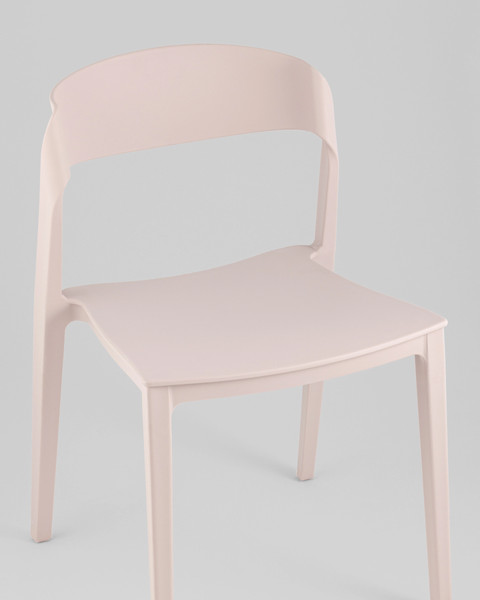Изображение товара Стул пластиковый Stool Group Moris SL-7089 cream 90574 (нежно-розовый)
