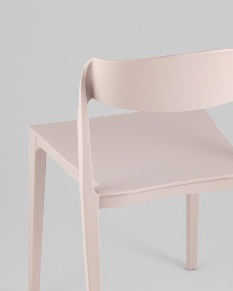 Изображение товара Стул пластиковый Stool Group Moris SL-7089 cream 90574 (нежно-розовый)