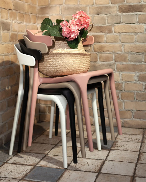 Изображение товара Стул пластиковый Stool Group Neo SL-7082 (нежно-розовый)