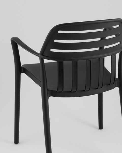 Изображение товара Стул пластиковый Stool Group Siena SL-7103 (черный)