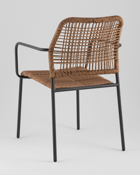 Изображение товара Стул садовый Stool Group Solaia AD632068 (светло-коричневый)