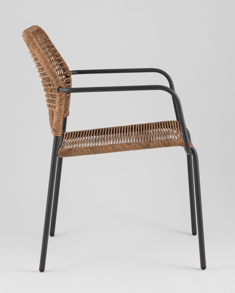 Изображение товара Стул садовый Stool Group Solaia AD632068 (светло-коричневый)