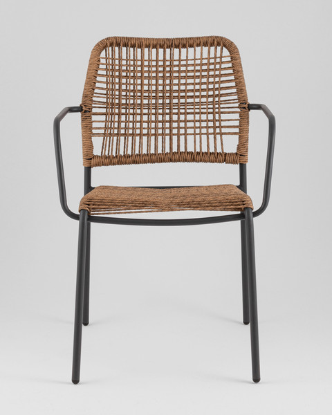 Изображение товара Стул садовый Stool Group Solaia AD632068 (светло-коричневый)