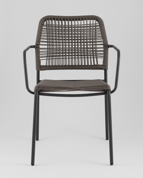 Изображение товара Стул садовый Stool Group Solaia AD632068 (темно-серый)