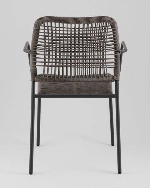 Изображение товара Стул садовый Stool Group Solaia AD632068 (темно-серый)