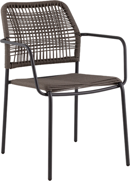 Изображение товара Стул садовый Stool Group Solaia AD632068 (темно-серый)