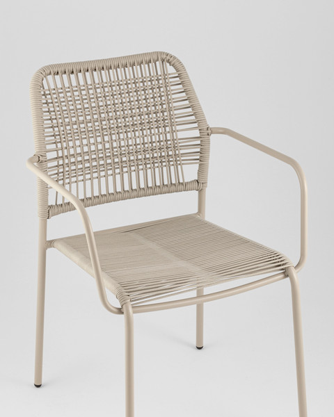 Изображение товара Стул садовый Stool Group Solaia AD632068 (белый)